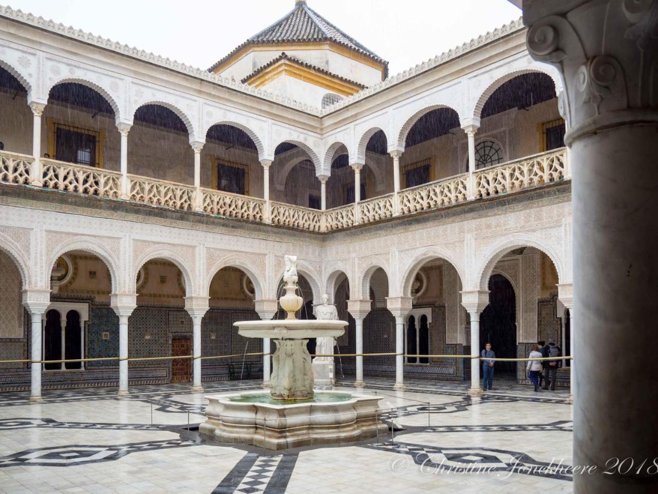Apartamentos Rg Plaza De Espana Sevilla Exterior foto